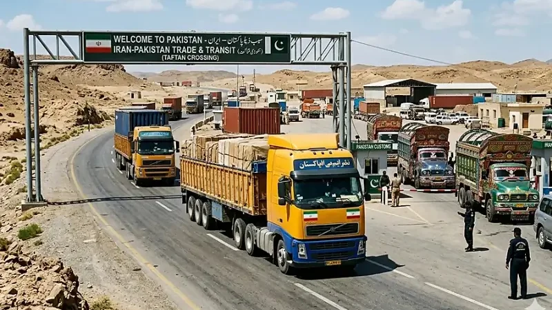 Pakistan opens new transit routes to Iran under 2026 order