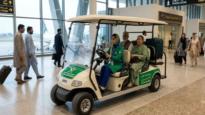 Pakistan to introduce electric cart service at major airports