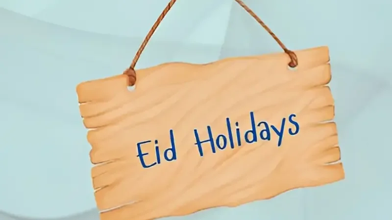 Eid-ul-Adha holidays announced