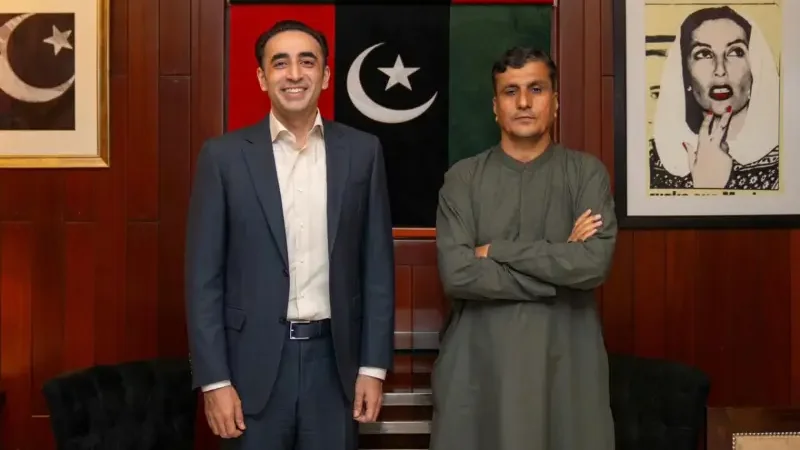 Bilawal Bhutto meets Dr. Kamil Memon in Karachi