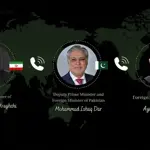 Ishaq Dar holds talks with Iran and Jordan FMs on regional peace and stability