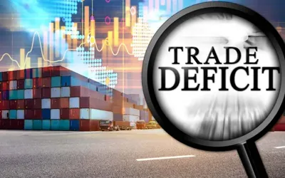 Trade deficit surges 20.28% in first 10 months of fiscal year