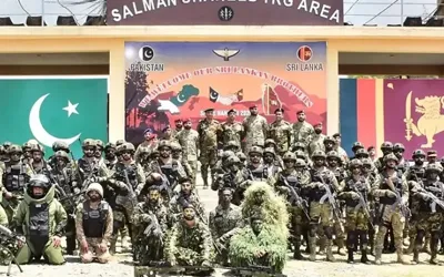 Two-week-long Pak-Sri Lanka Joint Exercise Shake Hands-II concludes