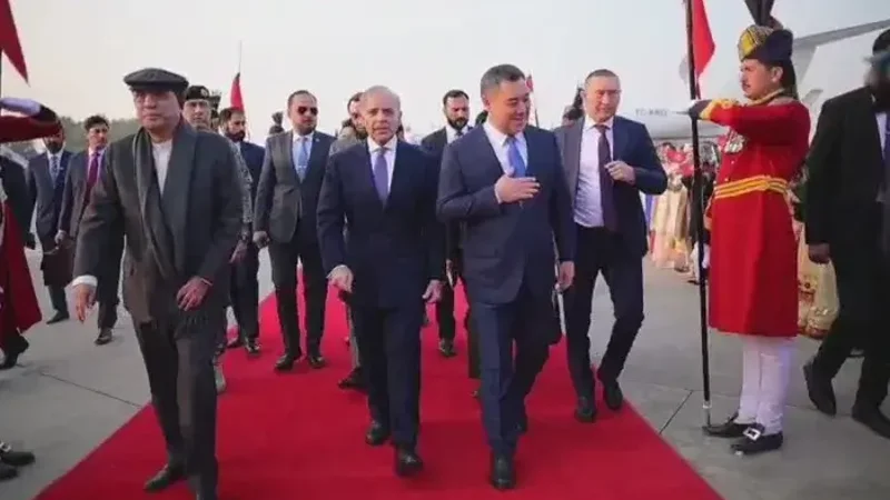 Kyrgyzstan president arrives in Islamabad on 2-day official visit