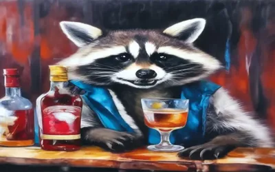 Raccoon causes chaos after drinking several bottles in U.S. Liquor Store