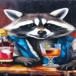 Raccoon causes chaos after drinking several bottles in U.S. Liquor Store