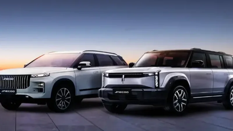 New Electric SUVs in Pakistan: Jaecco J6 & Omoda E5