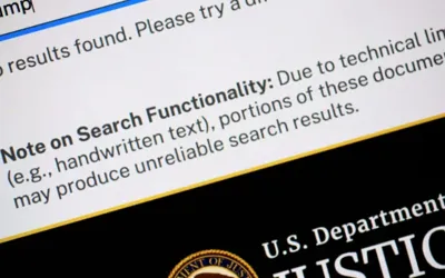 At least 16 Epstein related files Vvanish from DOJ website, including Trump image