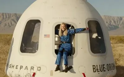 German engineer becomes first wheelchair user to travel into space