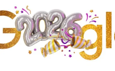 Unlock 2026 with Google’s dazzling Doodle