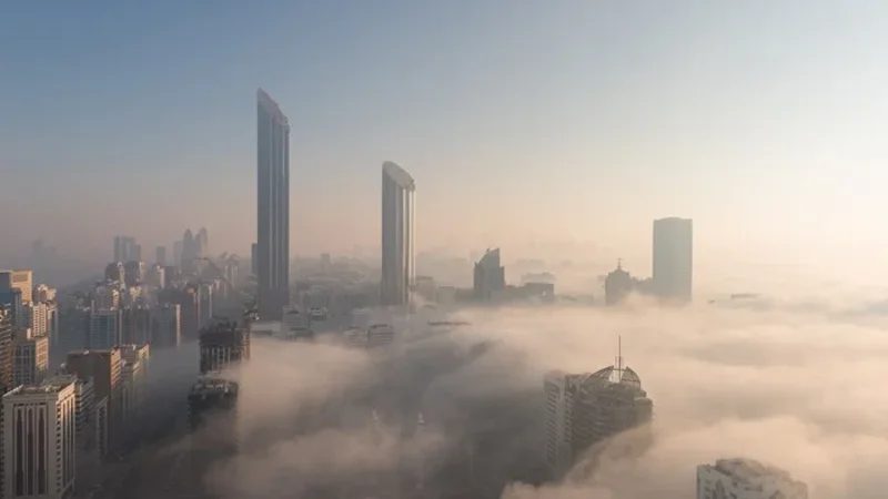 Fog in UAE