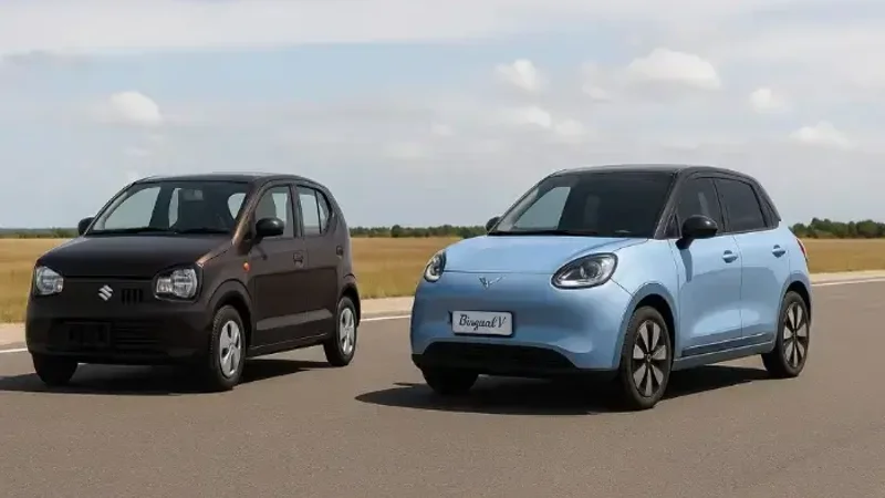 Suzuki Alto vs MG Binguo EV: Specs, Price & Performance comparison