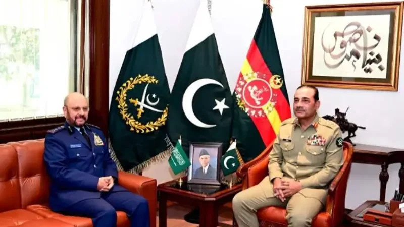 Field Marshal Asim Munir Meets Saudi Chief of General Staff: Discuss Defence Cooperation