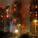 Massive fire breaks out in Hong Kong Apartment Complex, killed 13 people