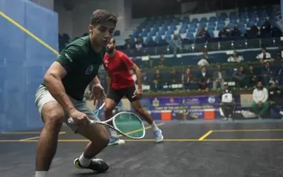 Pakistani trio advances to semifinals at CAS International Squash Championship