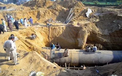KWSC to replace old 60-Inch Valve with modern Pipeline in Karachi