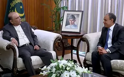President Zardari Meets Egyptian Foreign Minister: Discuss to Strengthen Bilateral Ties
