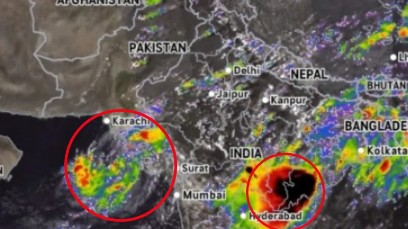 Cyclone in Arabian Sea: Rain expected in Karachi for two days