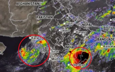 Cyclone in Arabian Sea: Rain expected in Karachi for two days