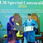 Prime Minister Shehbaz Sharif honored with doctorate degree in Malaysia