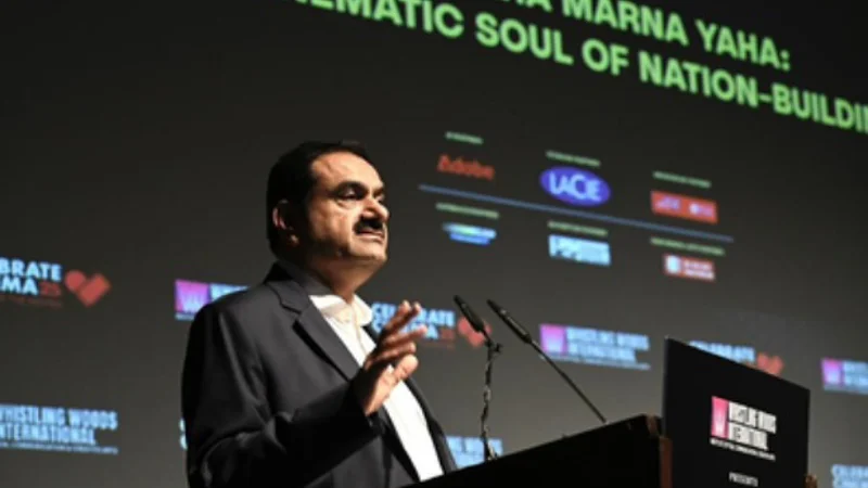 Adani urges India to reclaim its global narrative through cinema, technology