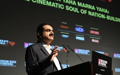 Adani urges India to reclaim its global narrative through cinema, technology