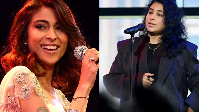 Meesha Shafi and Arooj Aftab