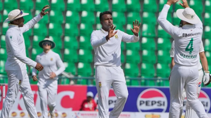 Pakistan’s first innings ends at 378 on second day of Lahore test