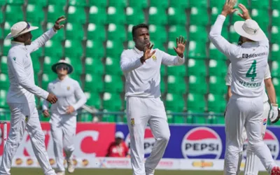 Pakistan’s first innings ends at 378 on second day of Lahore test