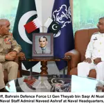 Pakistan, Bahrain to expand military cooperation