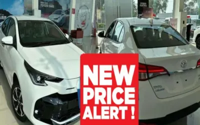 Toyota Yaris, Corolla Latest Prices in Pakistan- September 2025