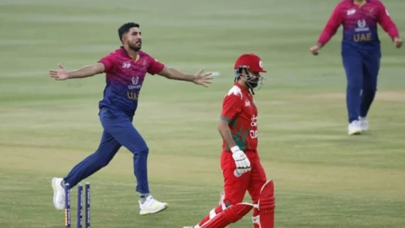 UAE won match against Oman by 42 runs in Asia Cup clash