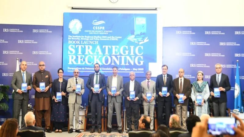 IRS-CSSPR launches landmark volume on Post-Pahalgam Deterrence and Escalation