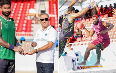 Victory No. 2 for Pakistan at Commonwealth Beach Handball