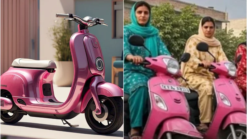 Sindh Govt announce to distribute free Pink E-Scooters for women this week