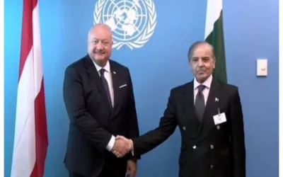 Shehbaz Sharif meets Austrian Chancellor, discuss to strengthen bilateral cooperation