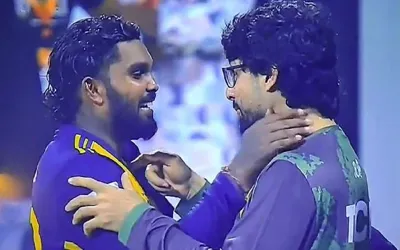Cricketing spirit: Abrar and Hasaranga lead by example