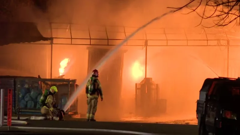 Two Women Killed in Fire at DHA Phase 2 Tyre Workshop