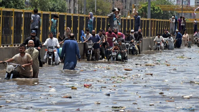 PDMA DG ensures timely removal of rainwater in Karachi