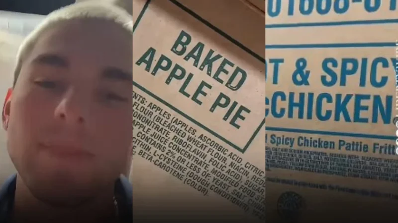 Delivery worker exposes ingredients of popular Fast Food brand: “Stop Eating This Stuff”