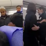 Muslim passenger slapped on Indian plane, video goes Viral