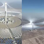 China builds Twin Solar Towers that generate power from sunlight and molten salt