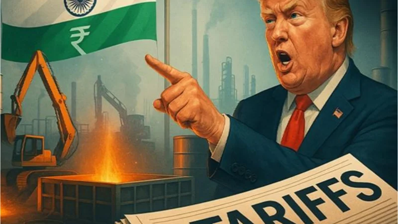 Indian economy under pressure as Trump announces 50% Tariff