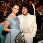 Selena Gomez and Benny Blanco share a sweet kiss at Lil Dicky's wedding