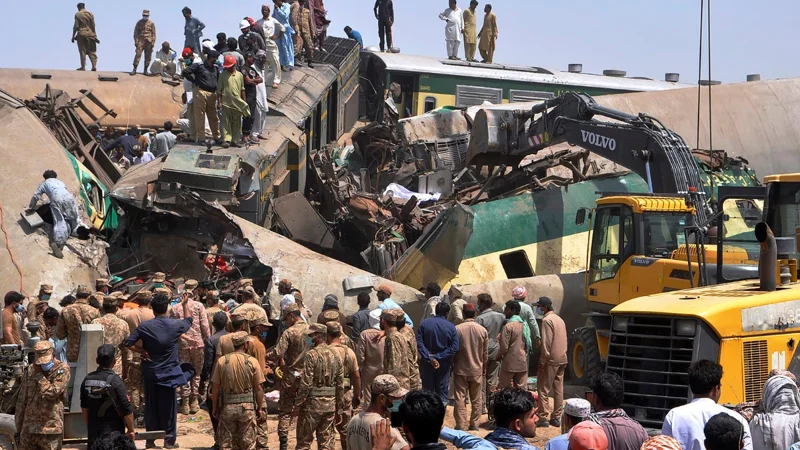 Six train accidents in 15 Days, Expose Pakistan Railways’ failures