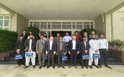 Pakistani Students Visit the Chinese Consulate