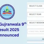 How to Check Gujranwala board 9th class result? 3 different methods