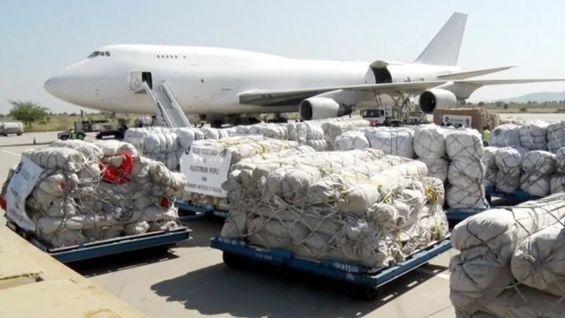Pakistan’s Gaza aid shipment arrives safely in Egypt