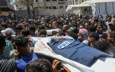 Israel airstrike on Nasser Hospital kills journalists, medics, and dozens of civilians in Gaza