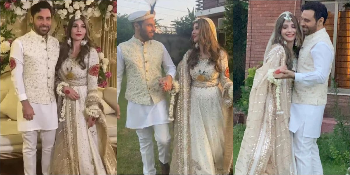 Singer Haroon tied the knot in a private ceremony in Islamabad